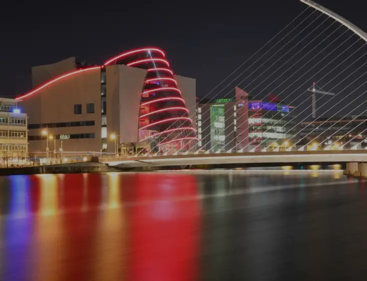 Photo d'un pont de Dublin